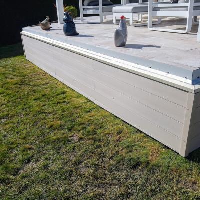 Bardage composite coloris ivoire
