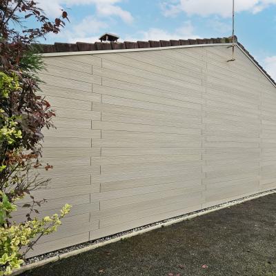 Bardage neowood composite Veauche ivoire
