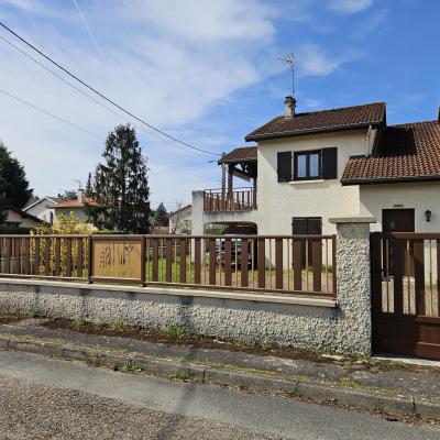 Cloture aluminium cetal barreaux planches