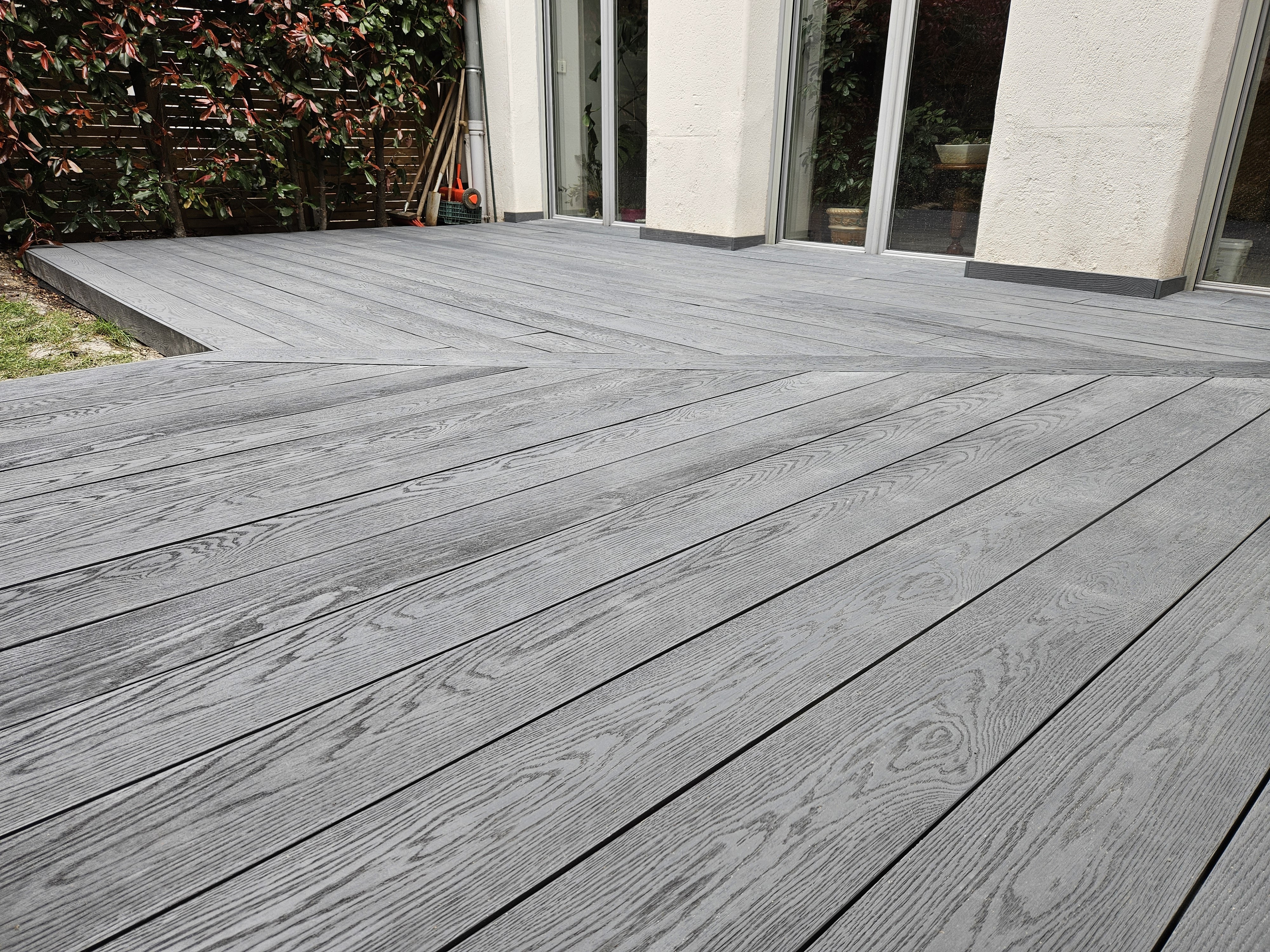 Terrasse fibre minérale