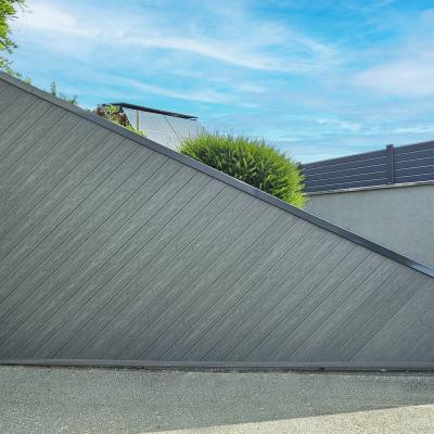 Mur en bardage composite